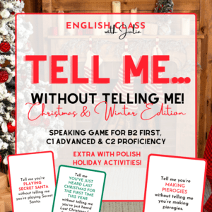 Tell Me... Without Telling Me! Speaking Game | Christmas & Winter Edition 🎄🎅❄️