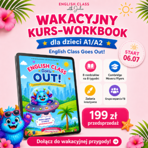 English Class Goes Out! 🛸☀️ | Wakacyjny Workbook-Kurs Angielskiego dla Dzieci A1/A2